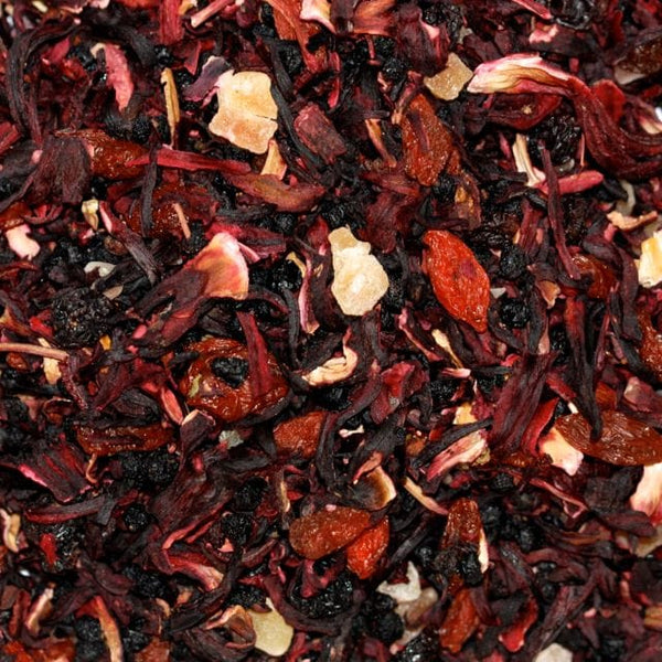 Goji Berry Tea | Tangy, Fruity, and Bursting with Colour