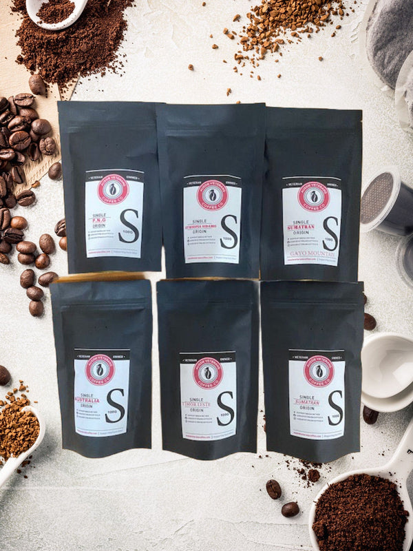 Single Origin Sampler Pack | Distinct, Traceable, and Roasted for Flavour