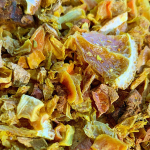 Organic Carrot, Ginger, Orange & Turmeric Infusion | Bright, Zesty, and Naturally Caffeine-Free