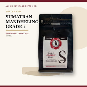 Sumatran Mandheling Grade 1 | Rich, Sweet, and Long Finish