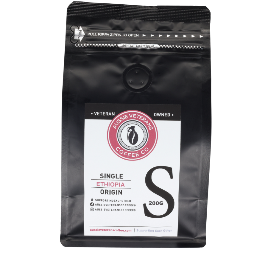 Single Origin | Ethiopia Sidamo: Fruity and floral, fine acidity and sweetness.