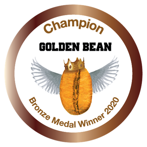 Golden Bean Champion Bronze Medal Winner 2020 - 1 medal: Charlie (Espresso)
